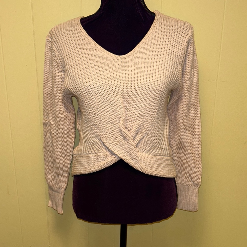 Pink sweater